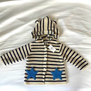 Brand new adorable Gap 100% cotton baby sweater